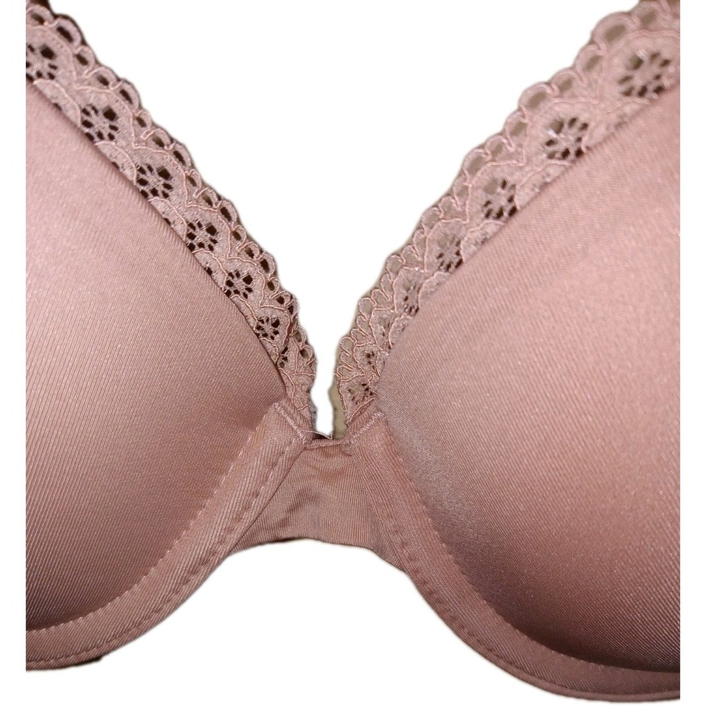 3 FOR $25 H&M Bra 36B Beige Padded Underwire Adjustable Clasp Back